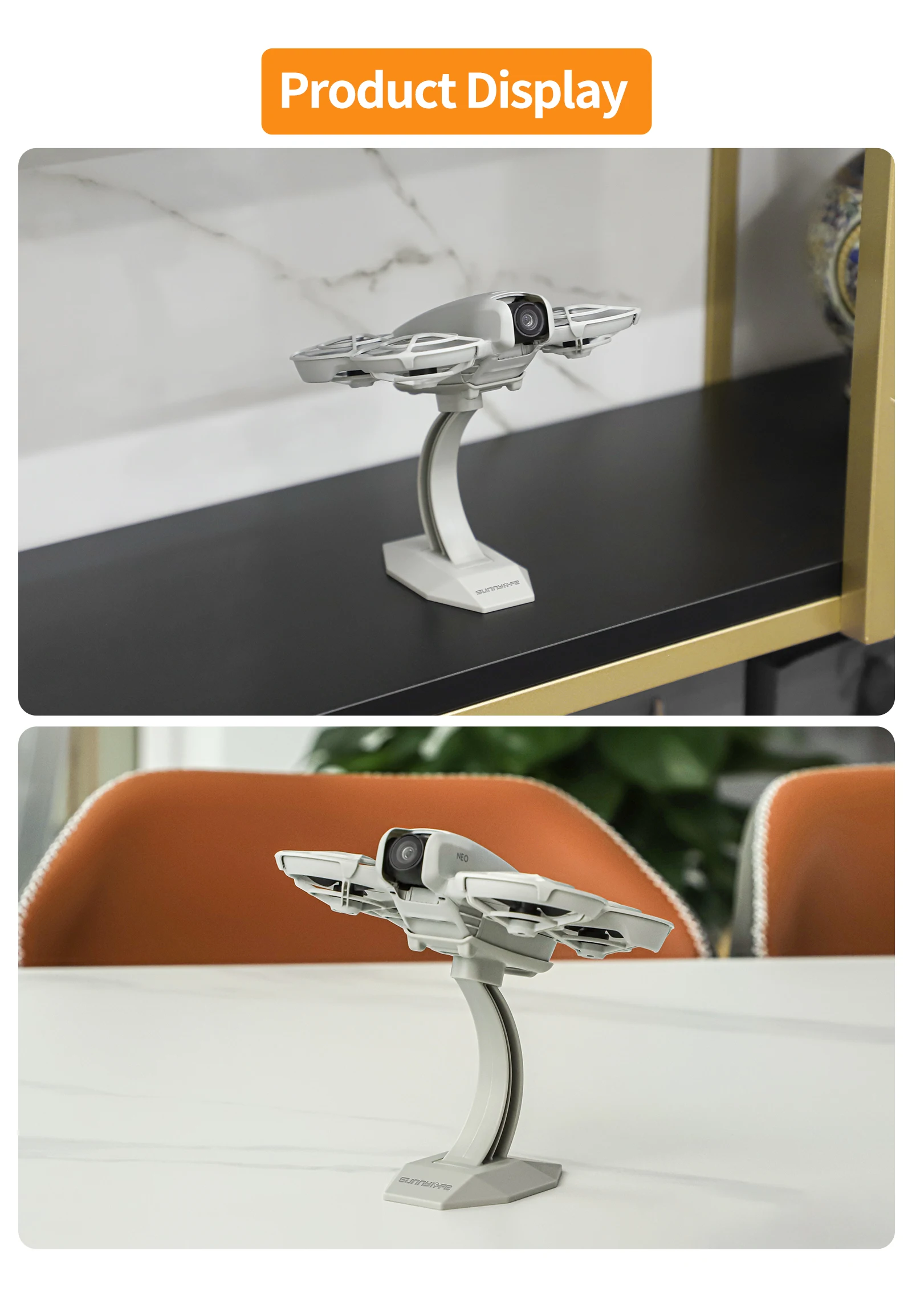 

Desktop Display Rack for DJI NEO Follow the Drone Showroom Display Stand Ornaments Accessories Plastic