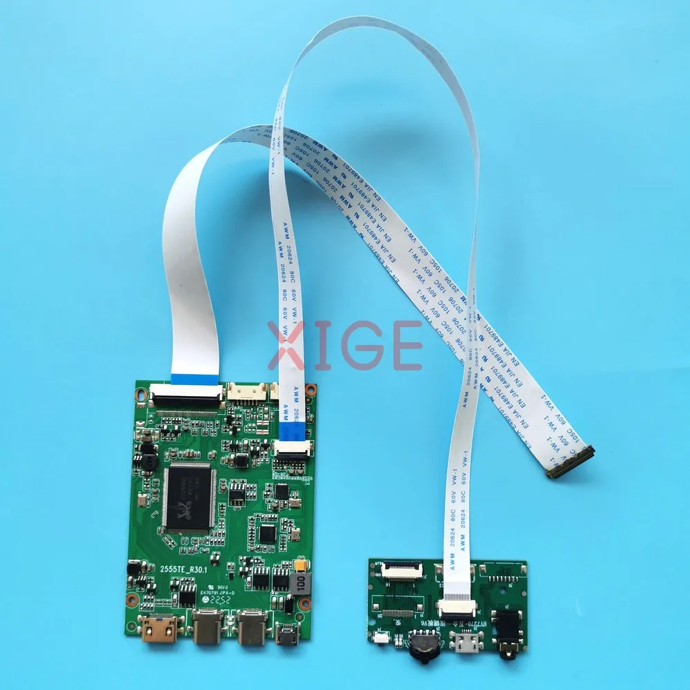 

For N140BGA B140XTN02 B140XTN07 M140NWR6 B140XTN03 N140BGE LCD Drive Board 1366x768 EDP-30Pin Display Mini-HDMI USB-C3.0 DIY Kit