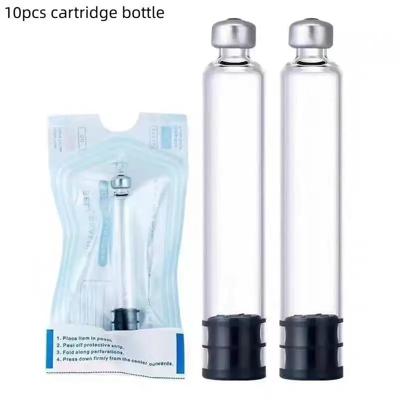 Wiederverwendbarer Injektionspen mit 10 Stück 3ml Kartuschen Set Tragbare Insulin-Injektionspens mit Einstellbarem Dosierungseinstellrad – Detail 10
