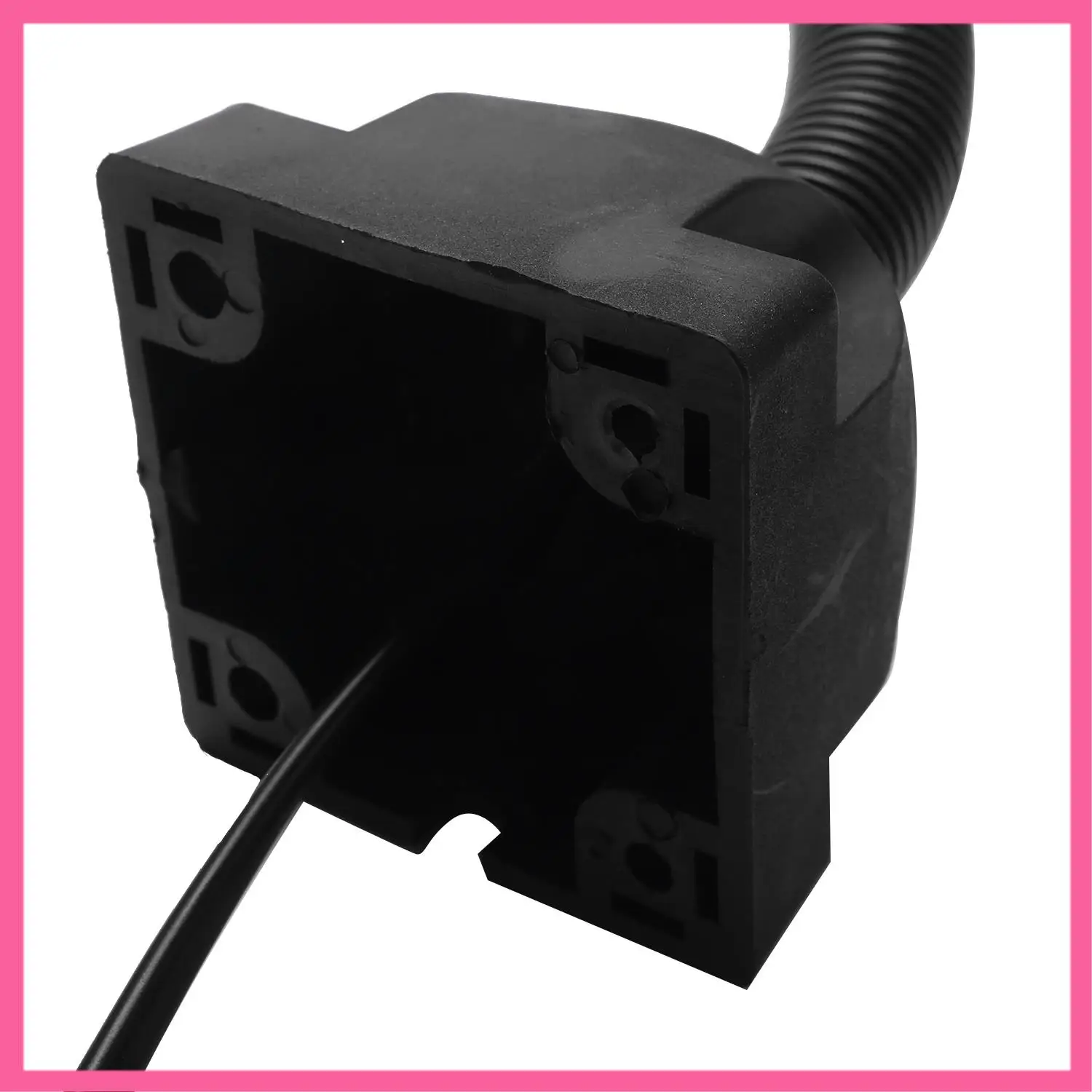 ABNM 220V 9W LEDマシンワークランプ 50cmグースネック 工業用CNCマシン旋盤ツールライト フライス盤ワークライト EUプラグ