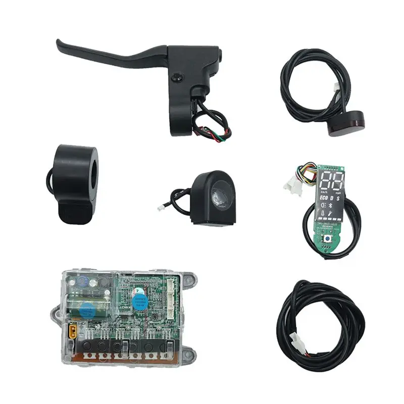 【Home-Accessories】Dashboard Meter+1:1 Sine Wave Vector Controller Kit with Brake Handle for M365 Electric Scooter Accessories