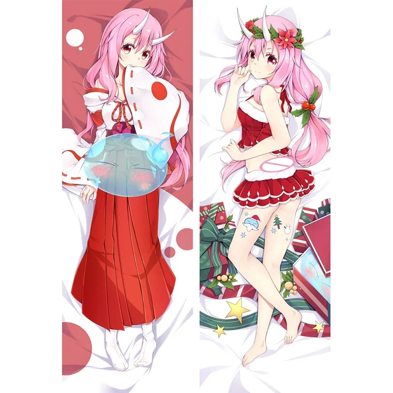 

60x180cm Dakimakura Cover Pillowcase Otaku Bedding Pillow Case 2WAY Peachskin Double sided Fullbody Pillow Cover
