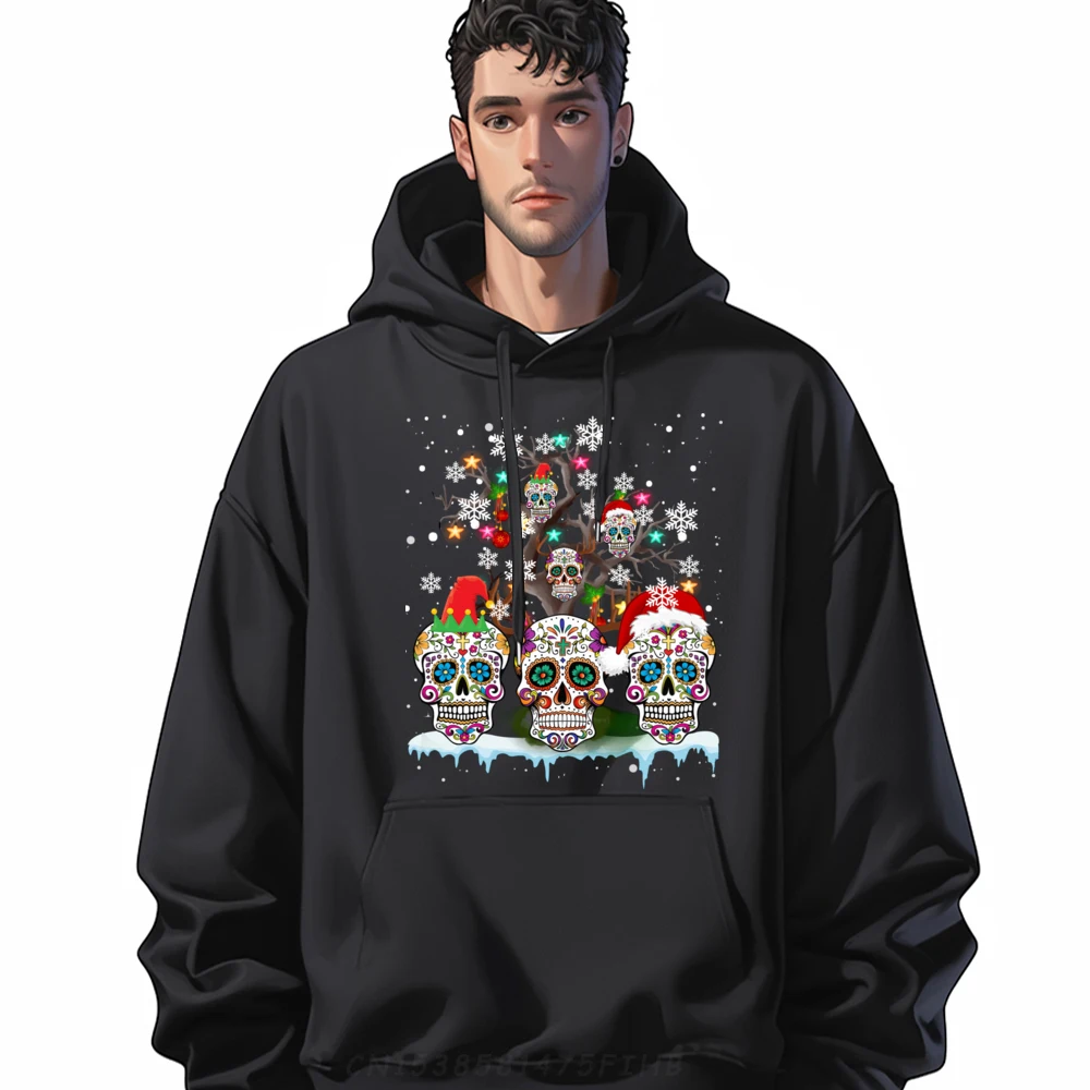 

Christmas Sugar Skull On Tree Funny Santa Sugar Skull s Free Shippping Items Lowest Prices Hoodies Homme Birthday