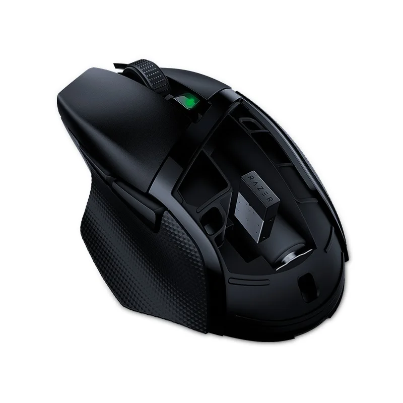 Imagem -02 - Hypervelocidade sem Fio Gaming Ergonômico Mouse Bluetooth e 2.4g sem Fio Silencioso Compatível 16000dpi Dpi Sensor Óptico para Macbook