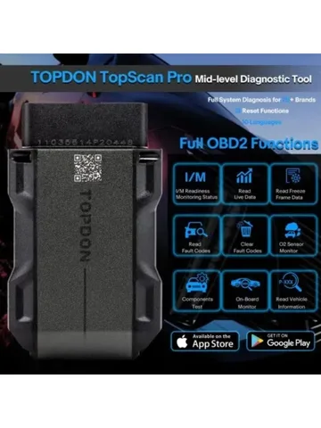 TOPDON TopScan Pro Диагностический инструмент с 13 функциями сброса и кодирования — фото модели