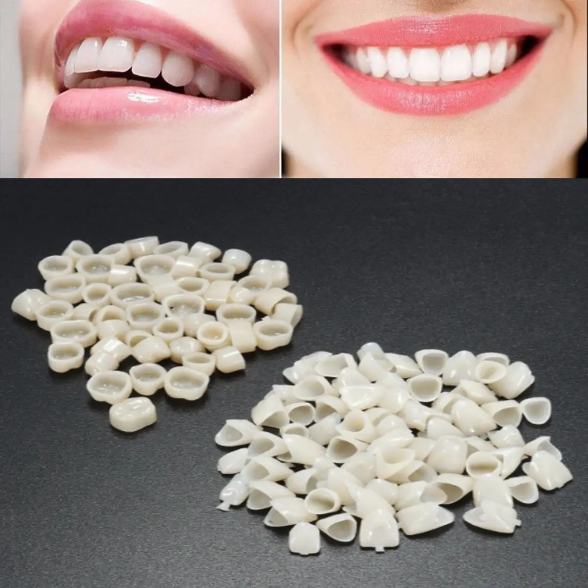 Zoom Anterior Molar Teeth Resin Temporary Crown Dentistry Repair Material Daily Oral Care Teeth Protecting Accessory C854