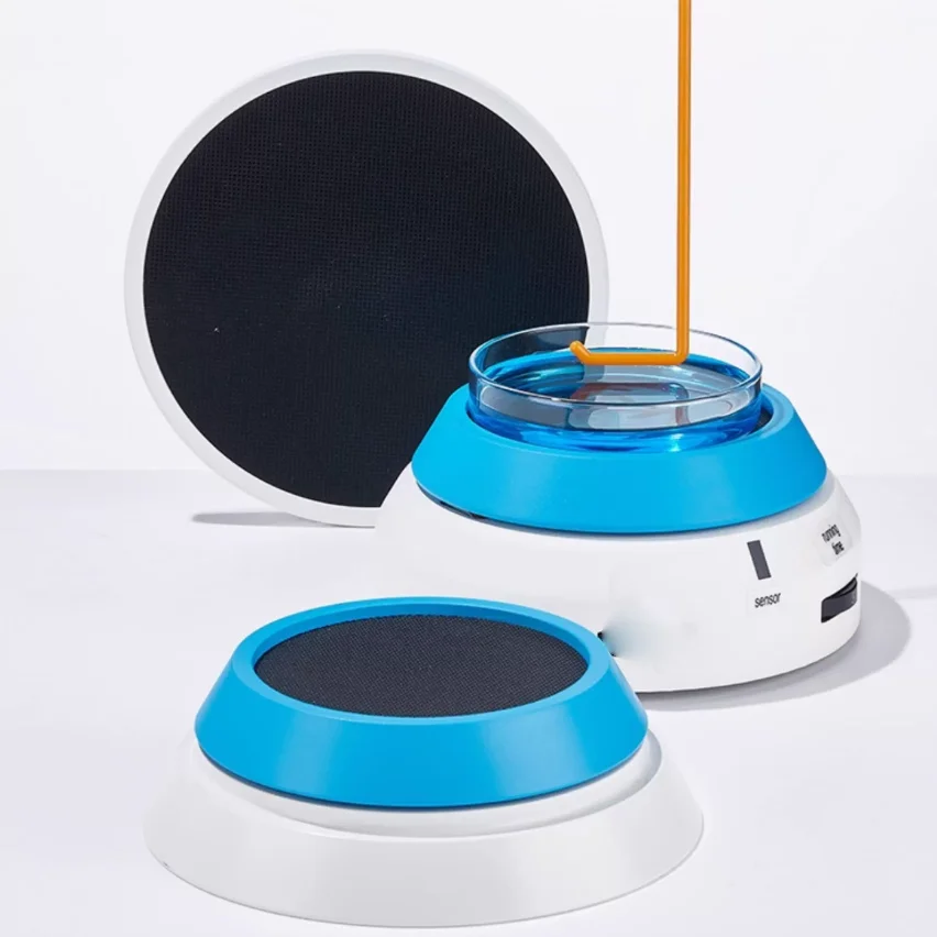 Manual plate spreader can coat bacterial petri dish microbial culture medium double-sided rotating worktable