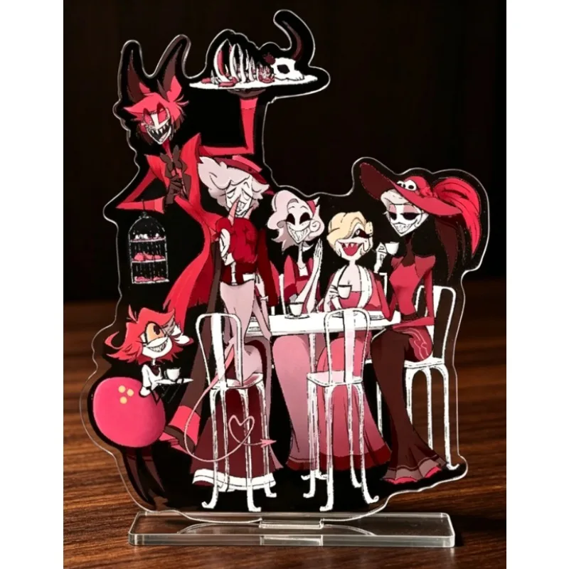 

Stand For Hazbin Hotel Alastor Original Acrylic Handmade Cute Cartoon Anime Pendant Gift for Daily Use and Friends
