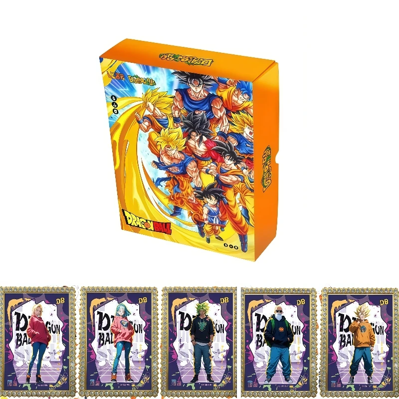 

Официальная коллекционная карта серии Dragon Ball, персонажи аниме, коллекция фестивалей, игрушечная карта, подарочная оригинальная коробка