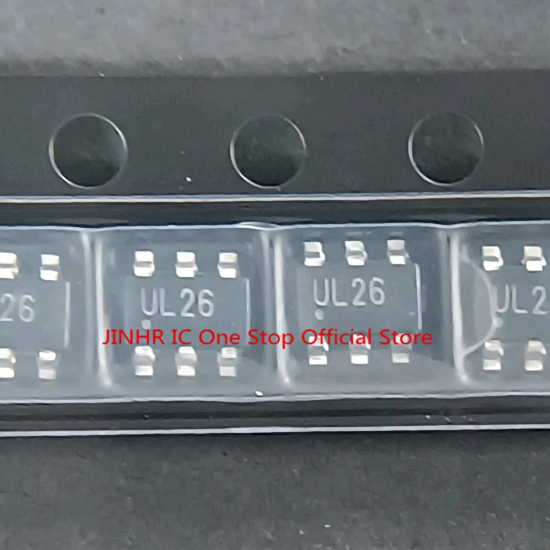Novo 20 peças USBLC6-2 USBLC6-2SC6, código de marcação ul26, proteção esd de capacitância muito baixa