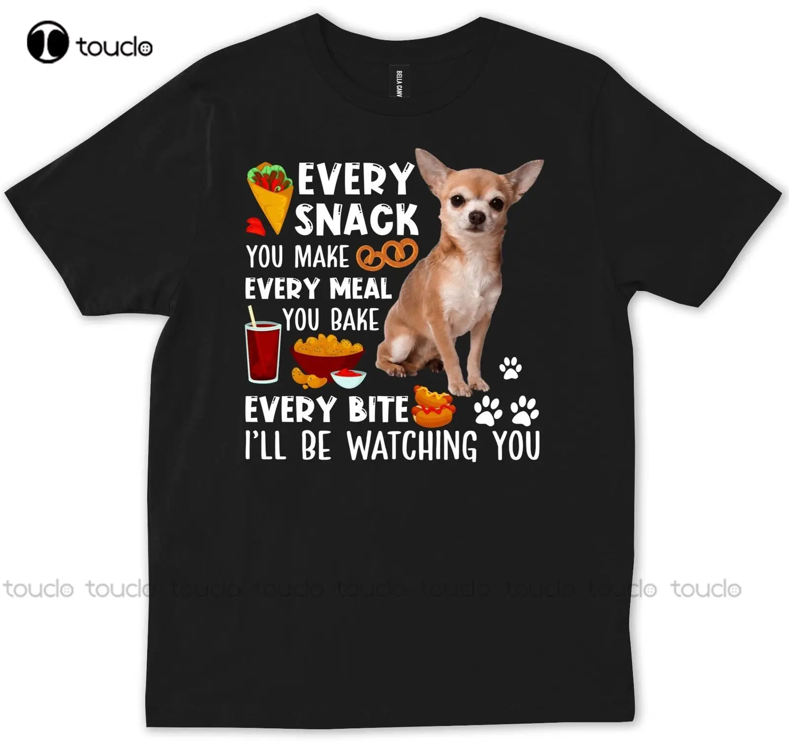 New Funny Chihuahua Owner Mom Dad Gift Christmas Fur Vintage T-Shirt Cotton T Shirt Tee Black Tshirts Shirts For Men Custom Gift