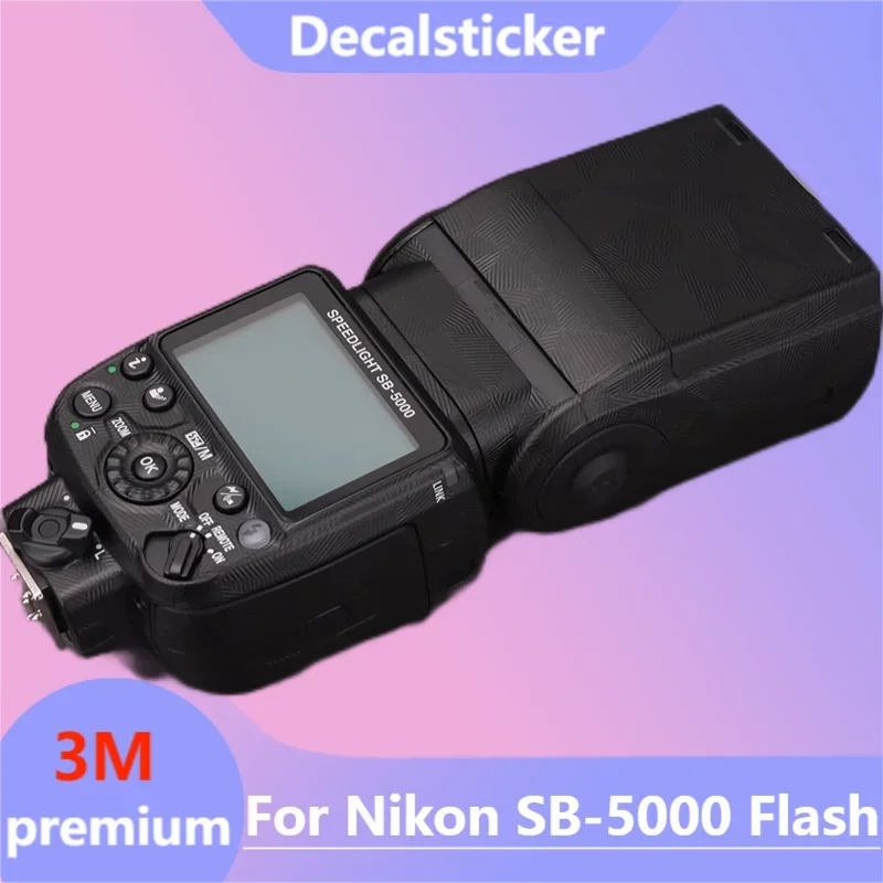 Untuk Nikon SB-5000 Flash stiker tubuh lapisan pembungkus DecalVinyl kulit pelindung mantel pelindung antigores