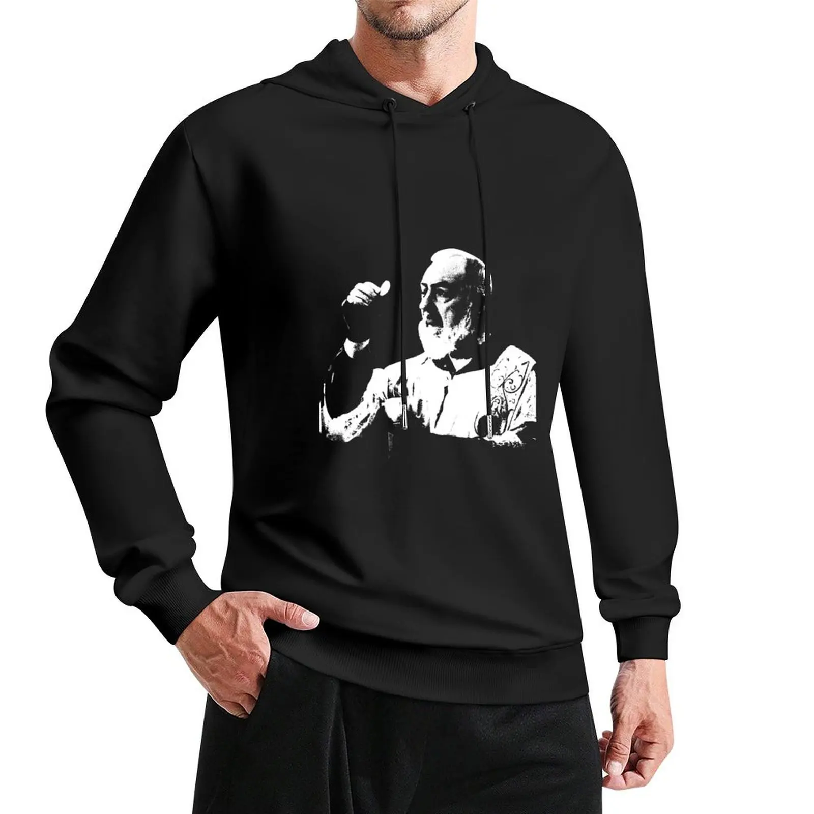 

Padre Pio Pullover Hoodie aesthetic clothing mens hoodies