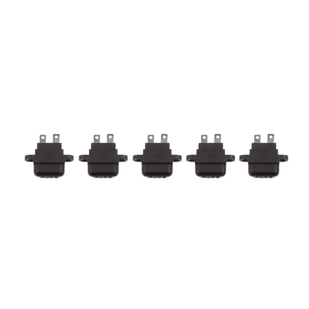 5Pcs 32V 30A Auto Car Boat Truck Blade Standard Fuse Holder Box Set With Cover Fuse Holder Box With Cover Middle Fuse