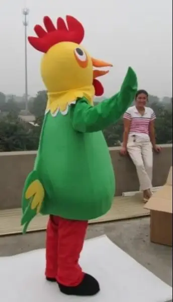 

2026 New Adult Best Sale Lovely Mr. Rooster Animal Cartoon Mascot Costume Christmas Fancy Dress Halloween Mascot Costume