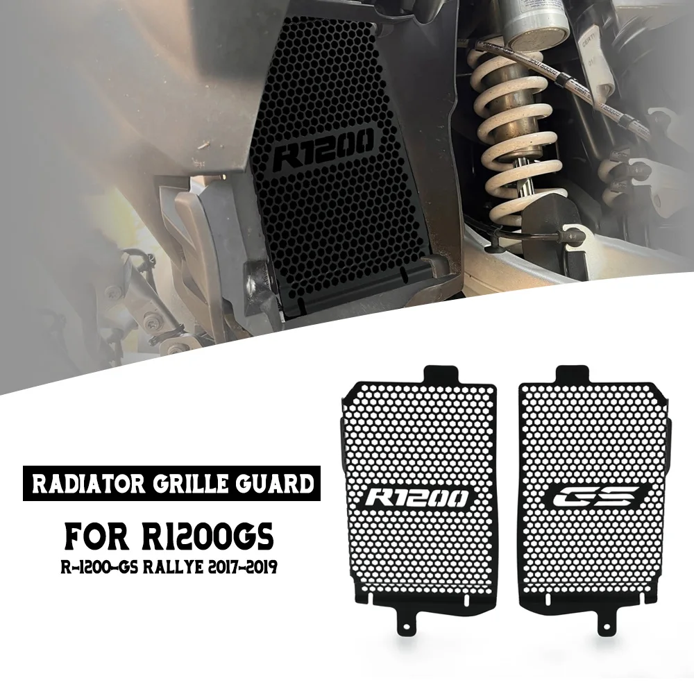 

FOR BMW R1200GS R-1200-GS Rallye 2017 2018 2019 Radiator Guard Protector Grille Cooler Cover Water Tank Protection R 1200 GS
