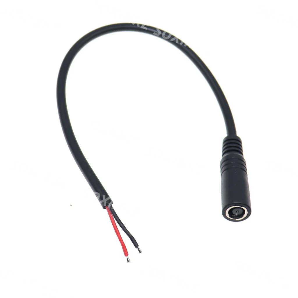 18AWG 7.4mm X 5.0mm / 7.4*0.6mm DC Jack Plug Male Female Stripped Cable 10A For Hp Dell Laptop Notebook Adapter Replacement Cord