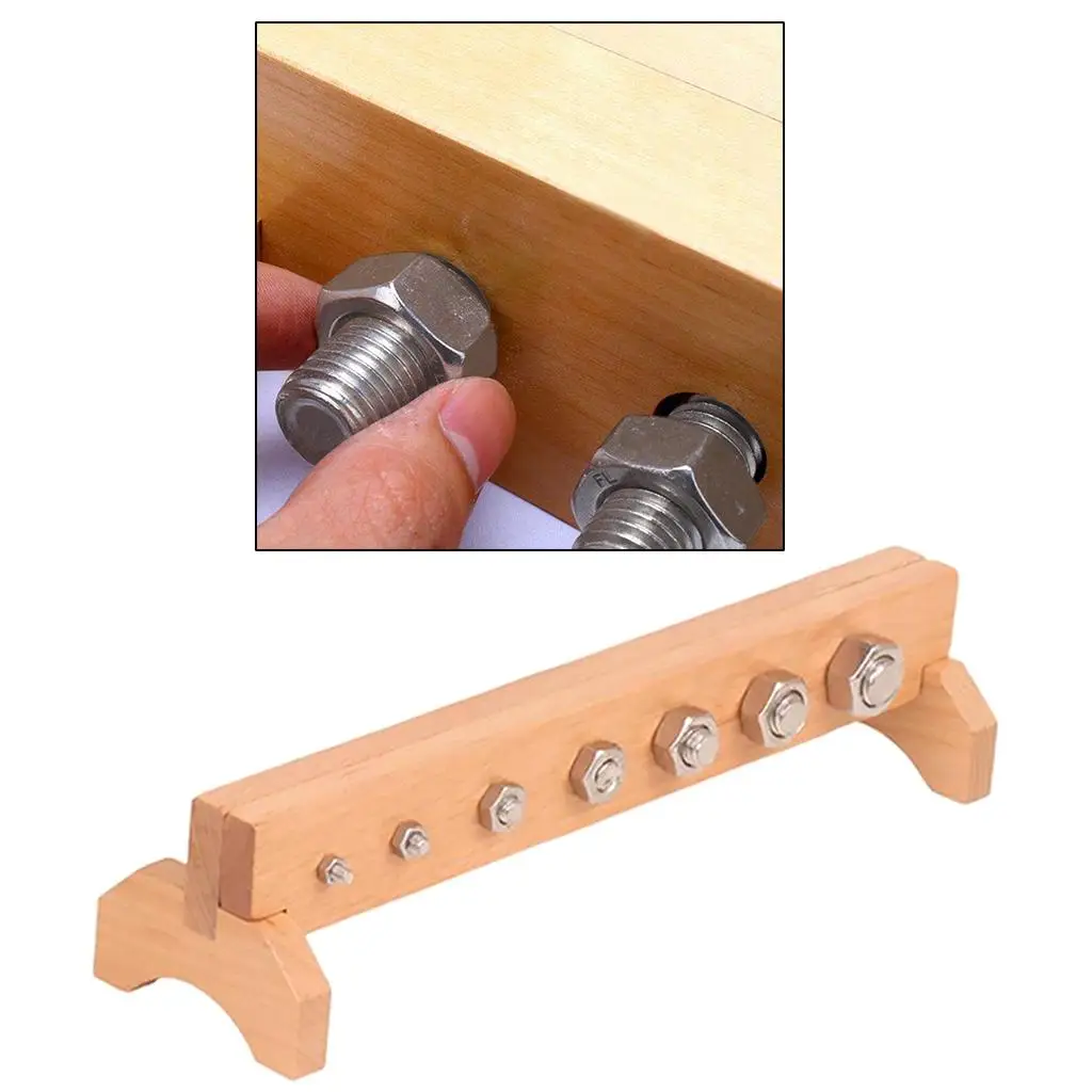 Montessori zintuiglijk speelgoed Schroef en set Montessori houten educatief speelgoed