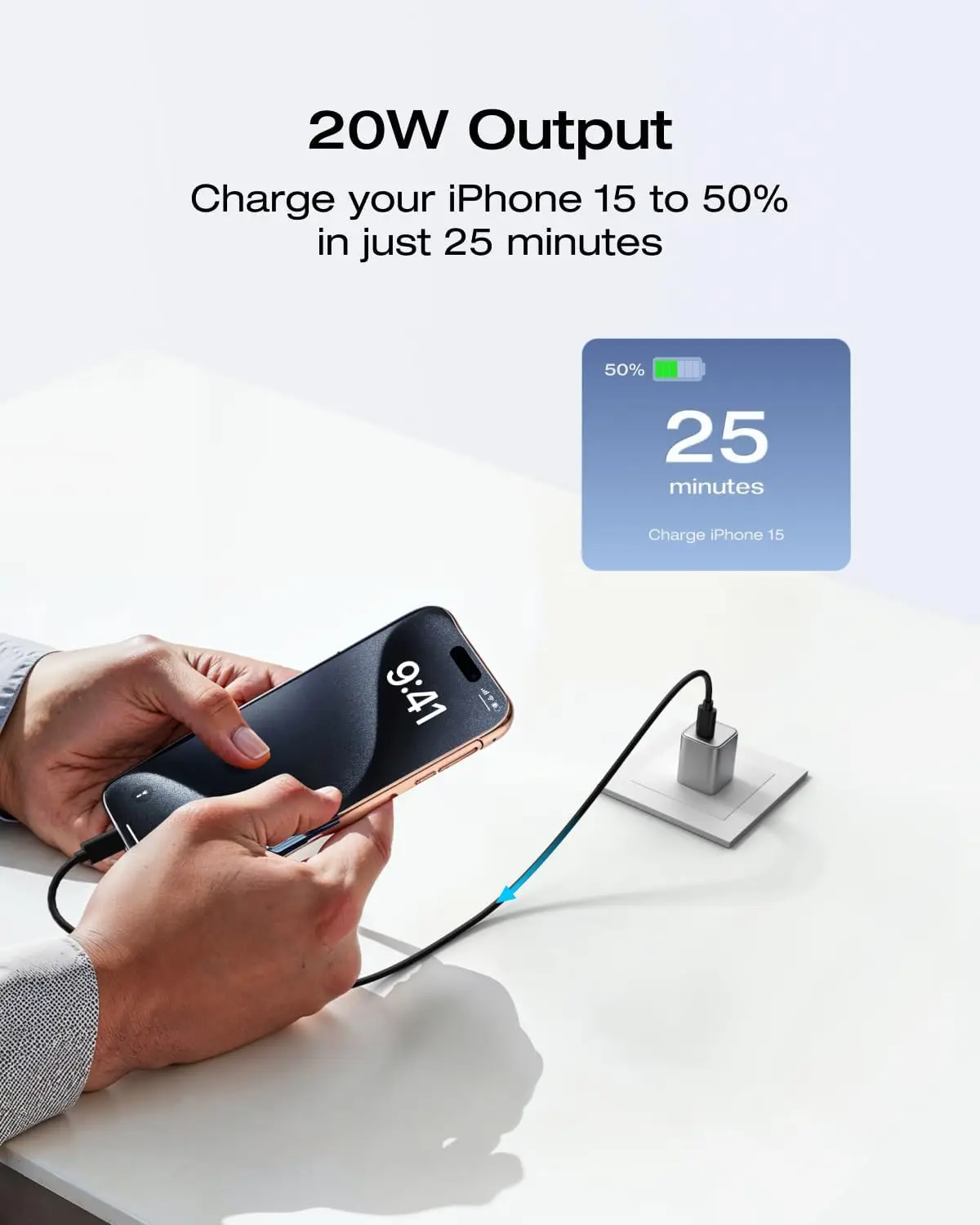 ECOFLOW Rapid Power Bank Wireless 5000mAh, Qi2 Certified Ultra-Fast Magnetic Portable Charger with Stand & Built-in USB-C Cables