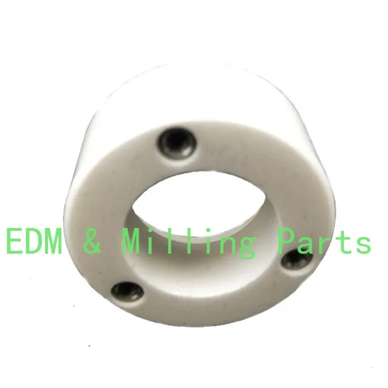 CNC F407 Lower Ceramic Roller Fanuc EDM Parts A290-8119-X766 Size 38*22*16t For Fanuc DWC-iD,iE series (AWT)