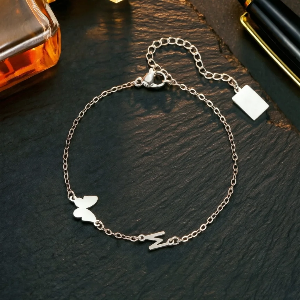 Dainty Silver Butterfly Bracel - огляд і ціна Lobster Clasp Silver