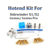 24V 64W Heating Tube Thermistor 0.4mm Nozzle 1.75mm For Artillery Sidewinder X1/X2 Print Head Hotend Kit 3D Printer Hotend Kit
