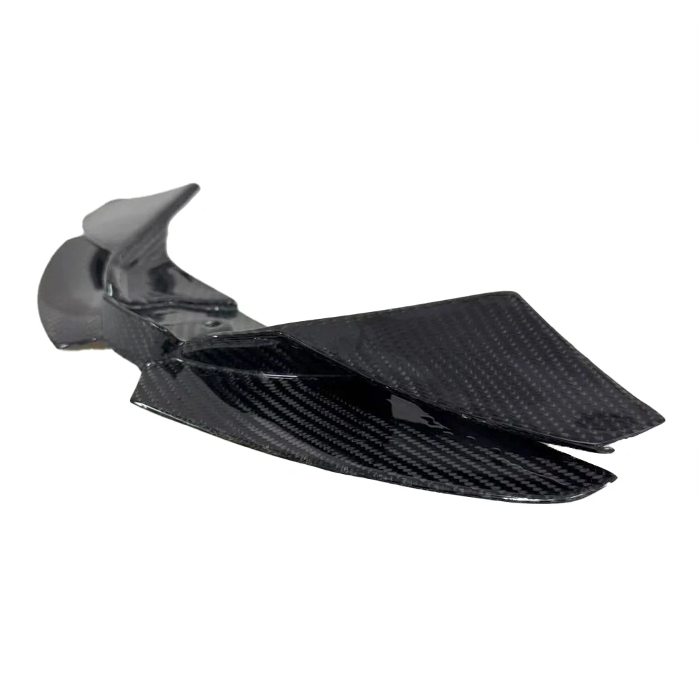 For YAMAHA MT-07 2025 carbon fiber Wind Wing Aerodynamics Fairing Winglets  Motorcycle Front Spoiler Lower spoiler Front Lip