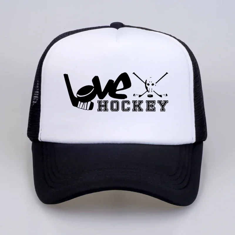 

fashion brand Dad hat Hockey Lovers cap summer cool mesh trucker cap Men Women Adjustable sports baseball hats