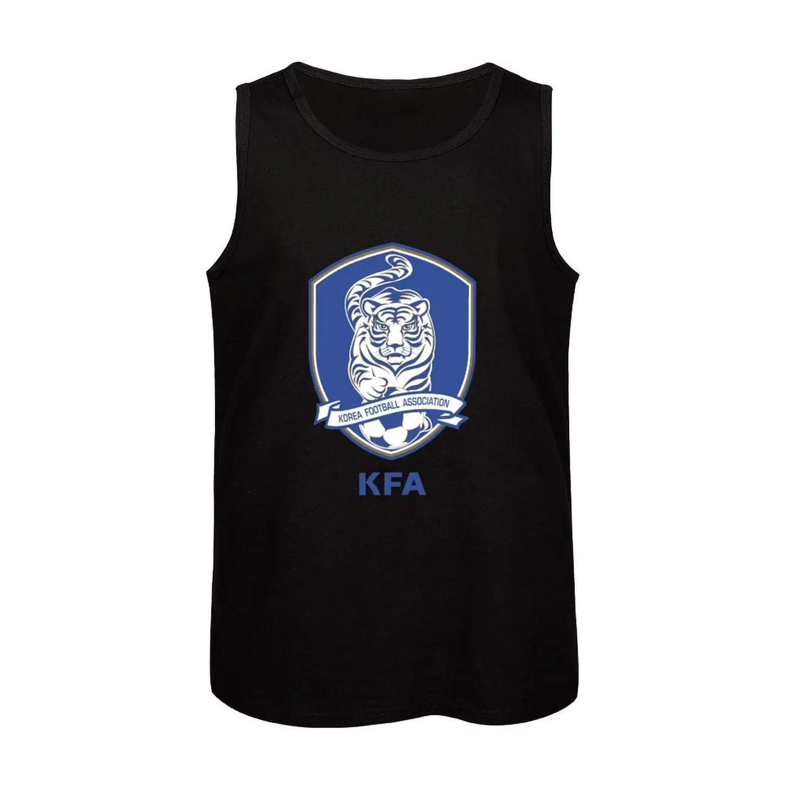 Korea Football Association, for soccer fans. Tank Top Performance Athletic Tank Top Workout Running Shirt - view 4