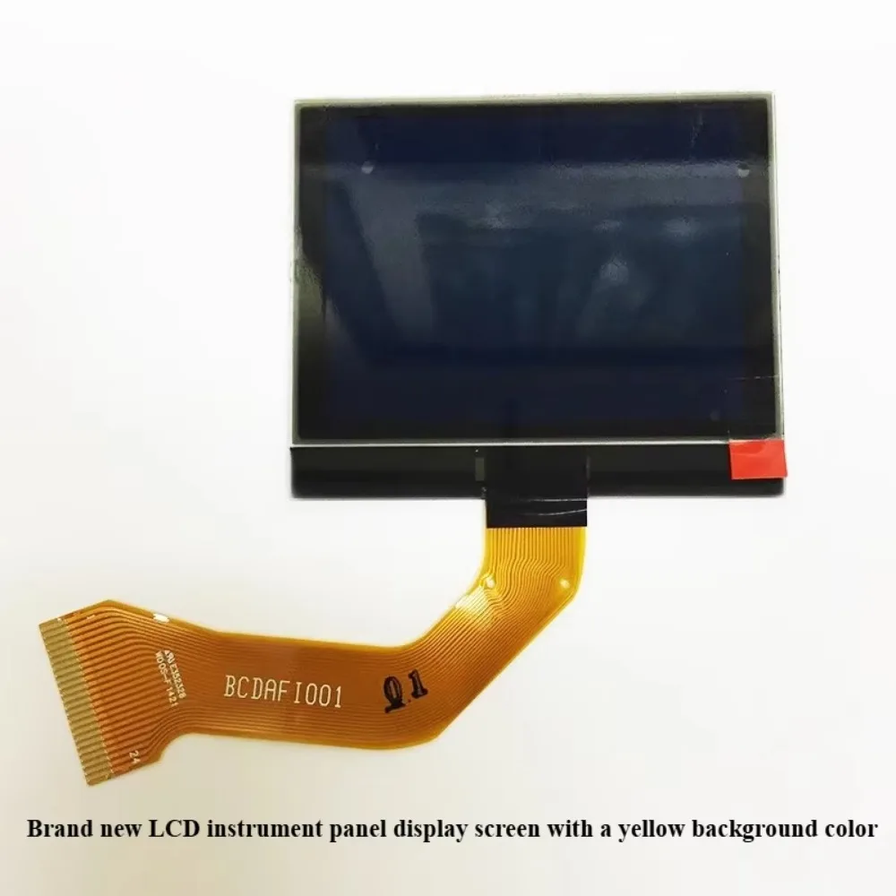 For Instrument Panel LCD Display Volkswagen Touareg Porsche Cayenne Cayenne S LCD Display Yellow Screen 1pcs