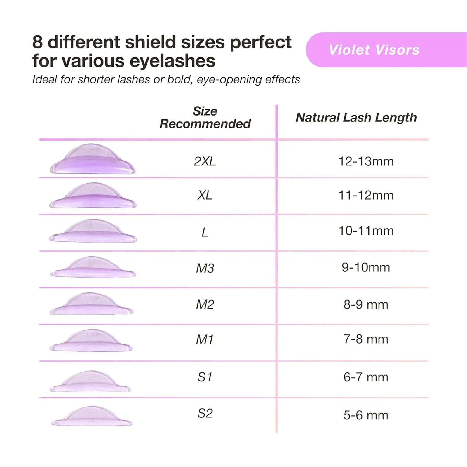 Libeauty Glue Free Silicone Eyelash Rod Pads Sticky Lashes Lift Shield Lifting 3D Eyelash Curler Makeup Tools & Accessories