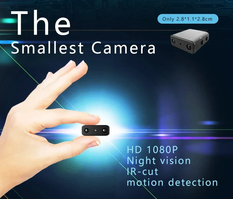 Full HD 1080P Mini Camera Surveillance Home No Wifi Camcorder Night Vision Micro Cam Motion Detection Video Voice Recorder Meet