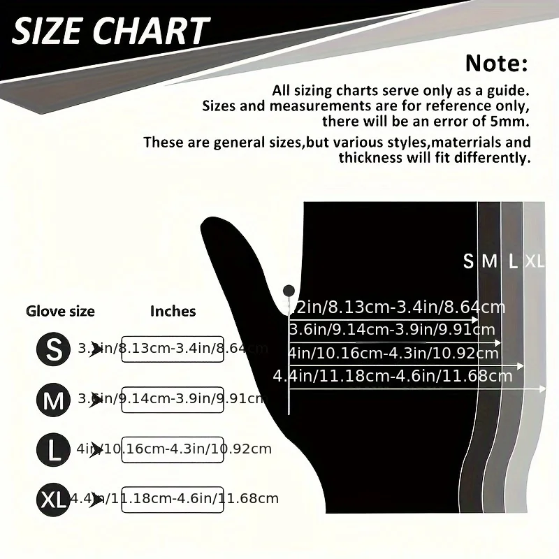 20/50/100pcs Black Gloves Nitrile Disposable Gloves for Cleaning Hairdressing Waterproof Fingertip Dishwashing Tattoo Gloves