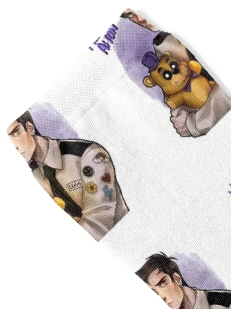 Michael Afton Classic Tshirt Socks hiking winter gifts summer Toe sports Girl'S Socks Men's