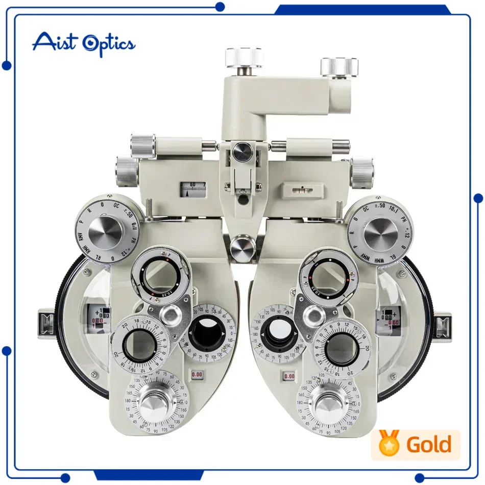 Optics Instruments Auto Phoropter for Selling Ophthalmic Manual Eye Tester Optical View Test Minus Cylinder Lenses