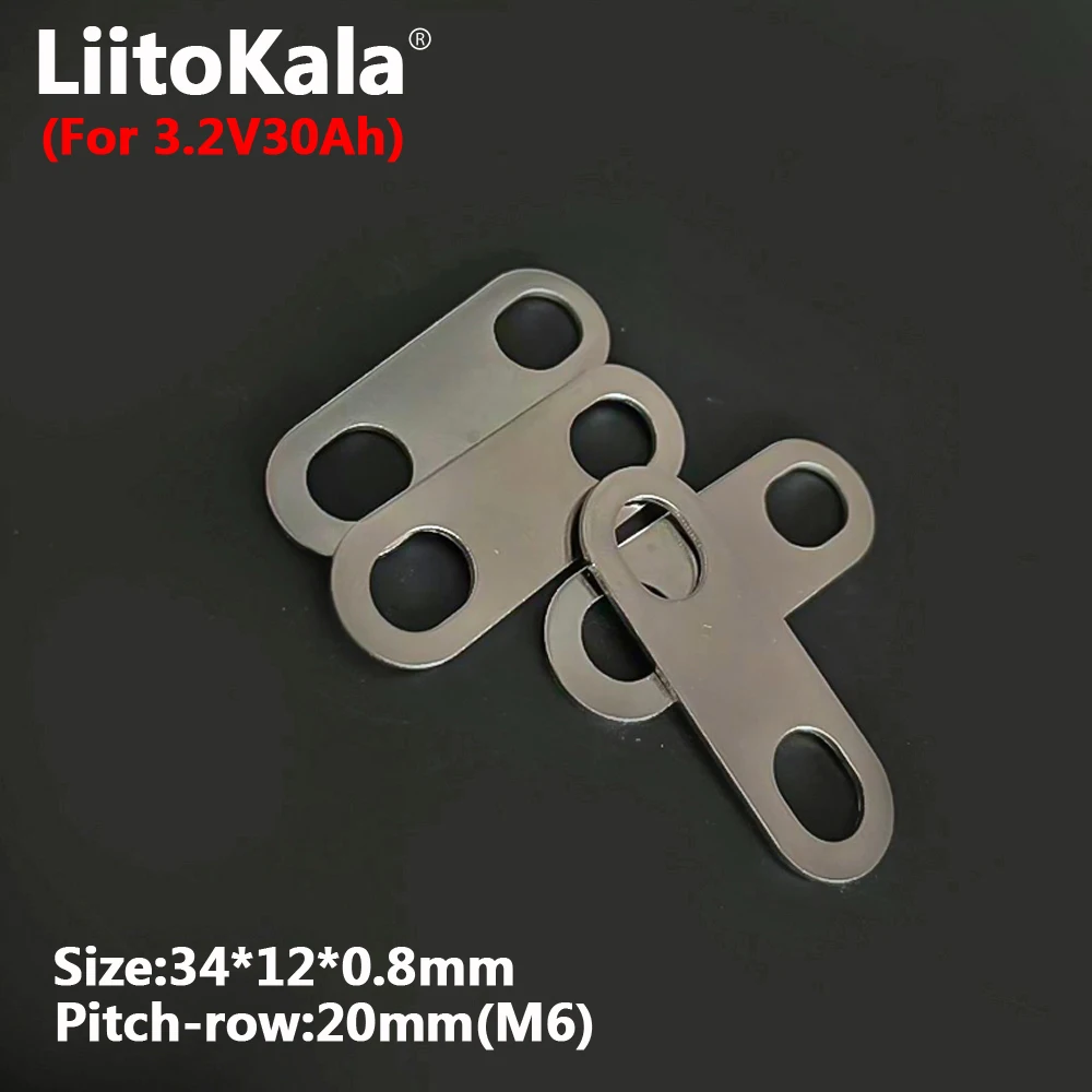 Conector de cobre das barracas para a bateria liitokala 3.2v 30ah lifepo4 monta para 36v e-bike e fonte de alimentação ininterrupta 12v