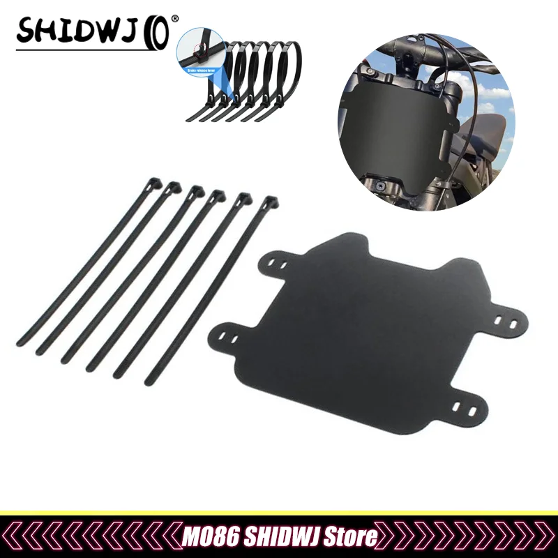 

Front License Number Plate For Motorcycle Accessories Registration Plate For Electric E-Bike