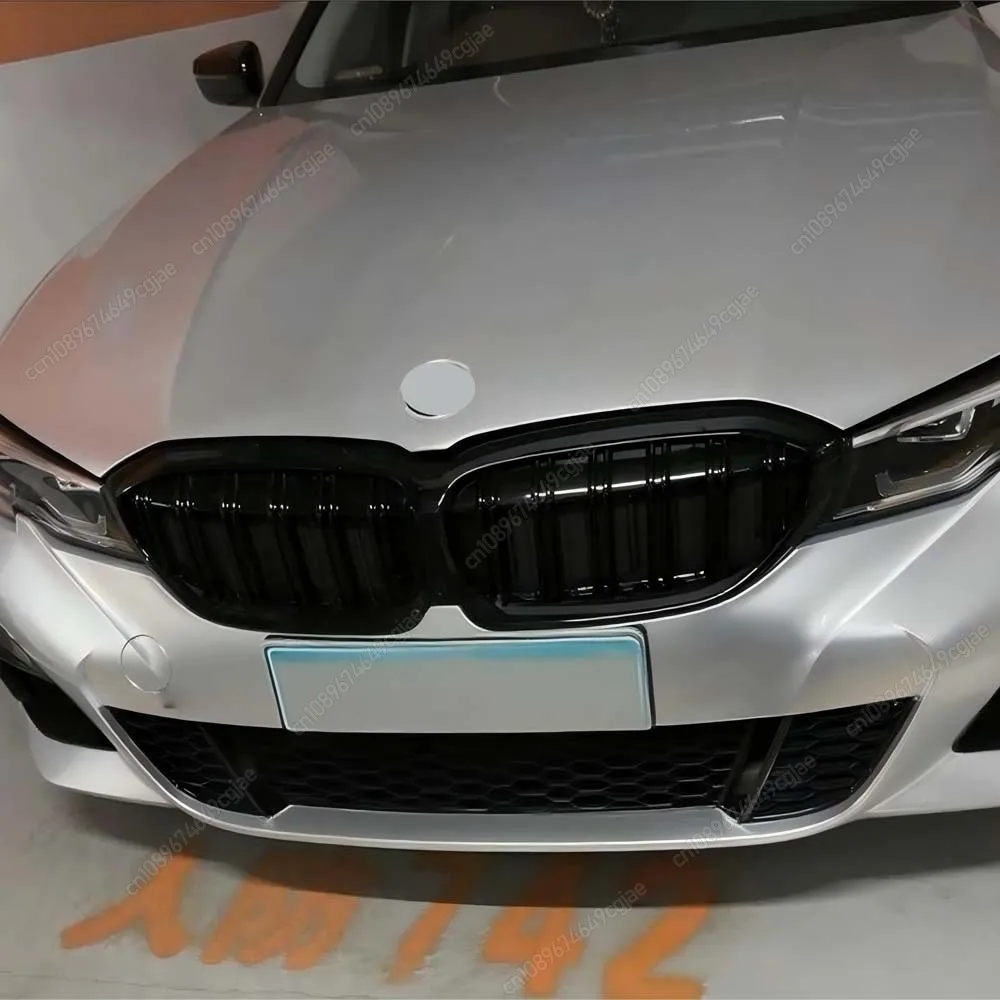 

Front Dual Line Grill Racing Grille For BMW 3 Series G20 G21 318i 320i 330i M340i 330d 2019-2022 Pre-LCI Black Accessory Tuning