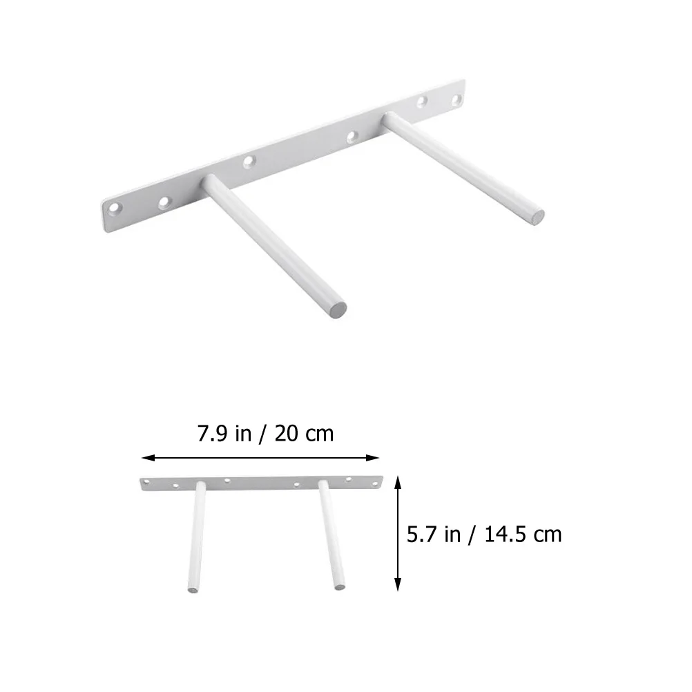 

Strong Load Bearing Hidden Floating Shelf Bracket 6mm Board Grooving DIY Organizer Heavy Duty Floating Shelf Bracket