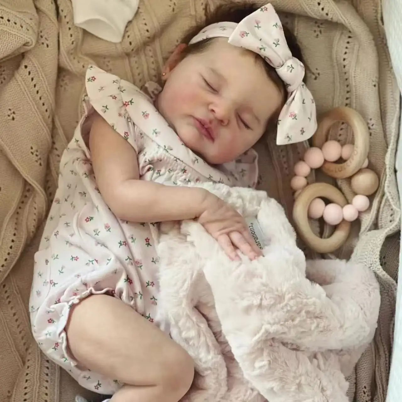 

Handmade Lifelike Newborn 48cm Reborn Doll Baby Soft Body Silicone Vinyl Girl Boy 19inch Realistic Touch Doll Toy Christmas Gift