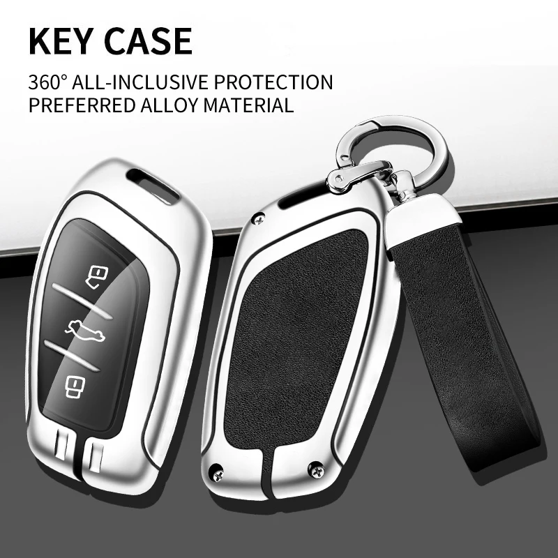 3 Buttons Fob Key Cover Case For MG 4 2023 Mg4 Ev MG HS GT ZS EV ZX MG5 MG6 for Roewe RX3 RX5 RX8 ERX5 I6 I5