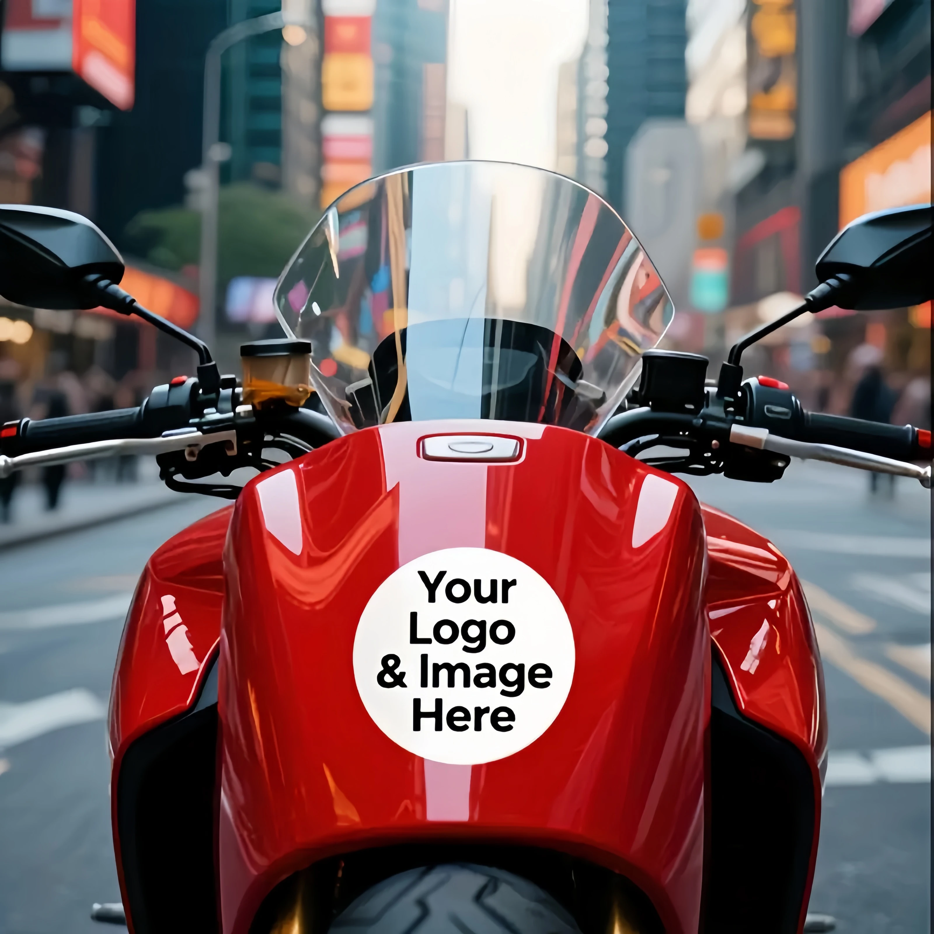 100pcs Custom Round Waterproof and Tear-Resistant Stickers - High-Adhesive Polypropylene Labels for Branding, Events, Weddings,