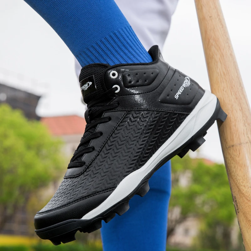 

ProfessionalBaseball Shoes Men Gym Training Shoes Competition Sport Baseball Shoe Man Quick Lacing Sport Shoe