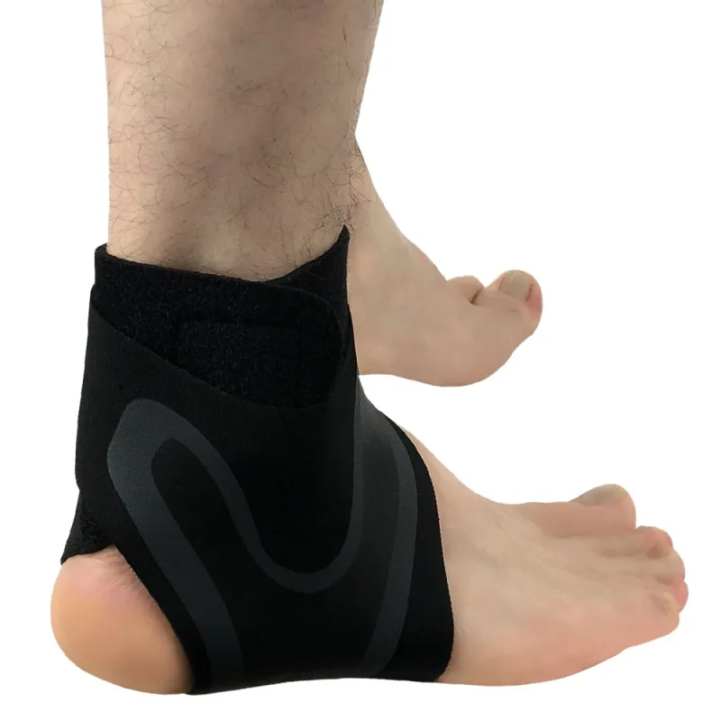 Sport Ankle Support Brace Elastic High Protect Guard Band Safety Running Basketball Fitness Foot Heel Wrap Bandage Leg Sleeve