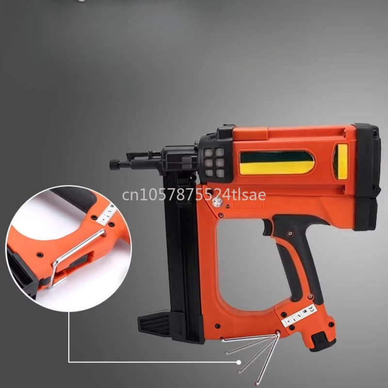 

Беспроводной газовый гвоздезабиватель GSR40A с регулировкой, для быстрой установки гвоздей в дерево, бетон, двери и окна, для декоративной отделки и фиксации профилей