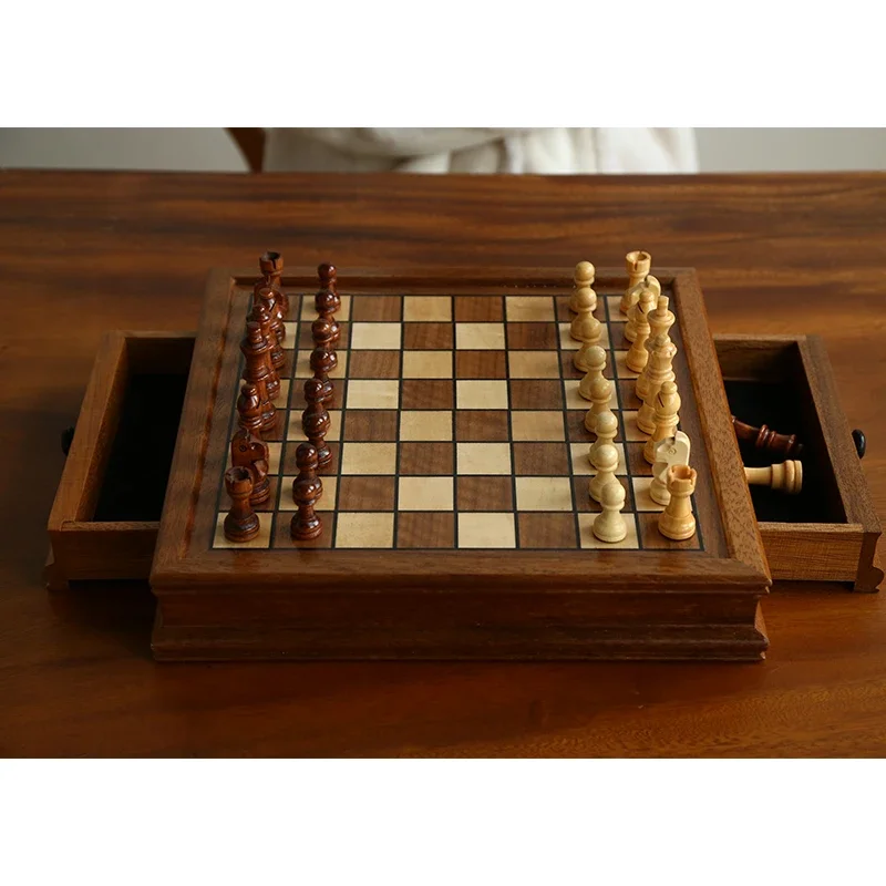 Chess Wood Magnetic Suit