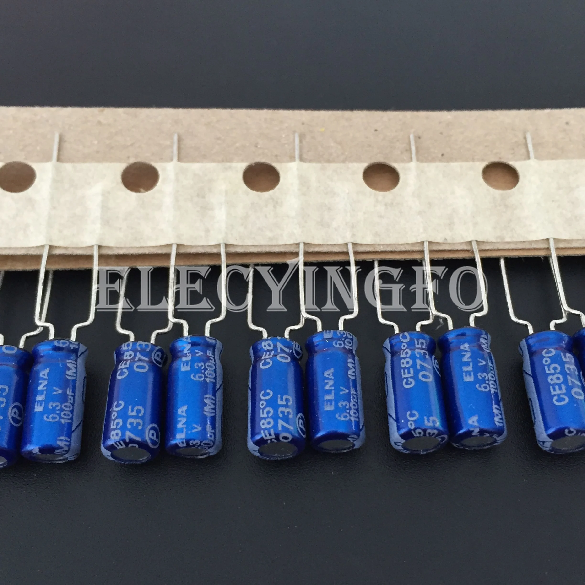 100uF 6.3V Japan ELNA RE3 Series 5x11mm 6.3V100uF Audio capacitor HIFIDIY