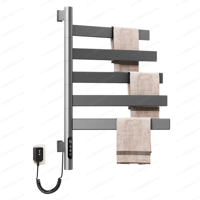 

Stainless steel electric towel rack 40 ℃ 70 ℃ temperature control home and hotel bathroom quick drying