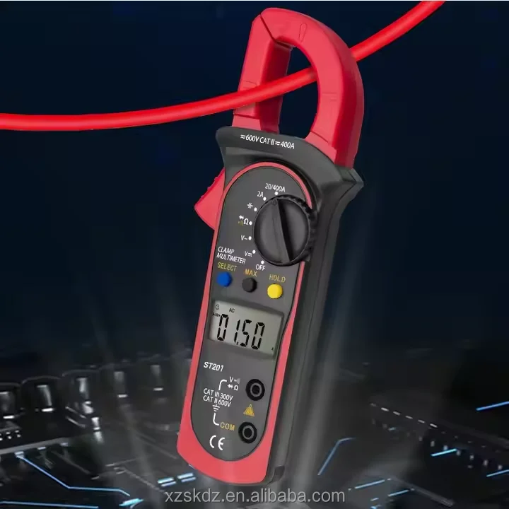 

ST201 High Quality Digital Clamp Multimeter AC/DC High Precision Voltage and Current Meter Premium Digital Meter