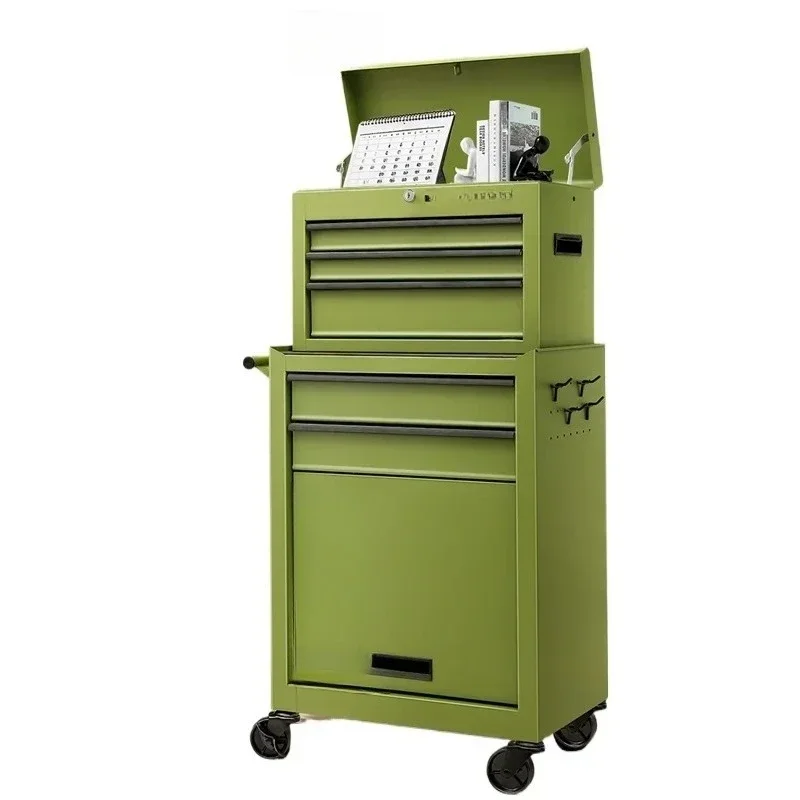 Storage Cart Industrial Style Coffee Oil Painting Materials Mobile Snack Tools File Cabinet Cart